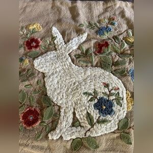 Pottery Barn Bunny Pillow Cover! BNWT